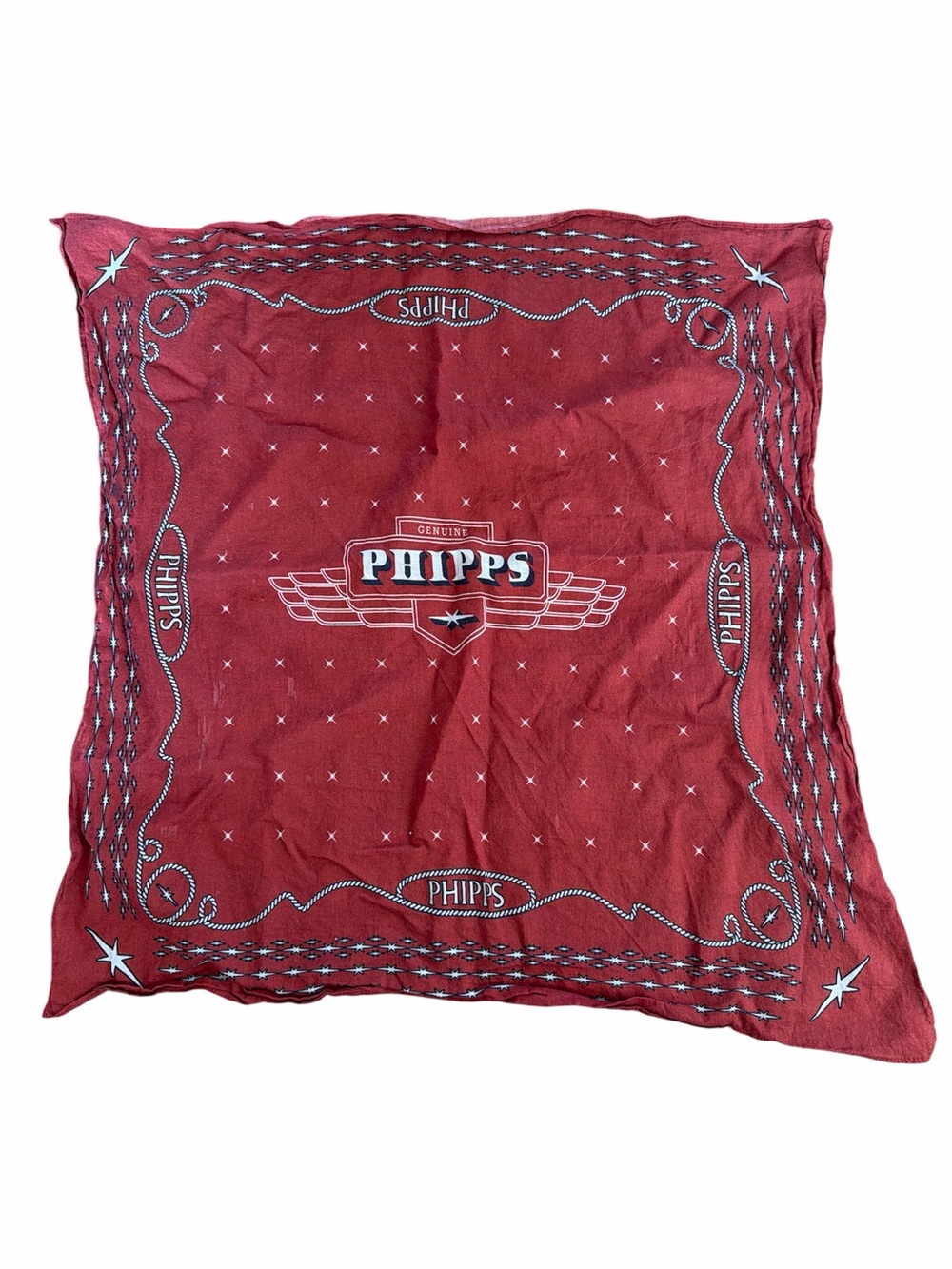 Red Decorative Phipps Bandana Genuine Fall Style